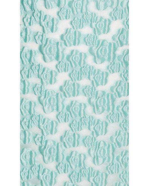 Amanda Uprichard Blue Marshall Dress