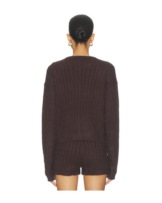 Show Me Your Mumu Brown X Revolve Throw On Cardigan