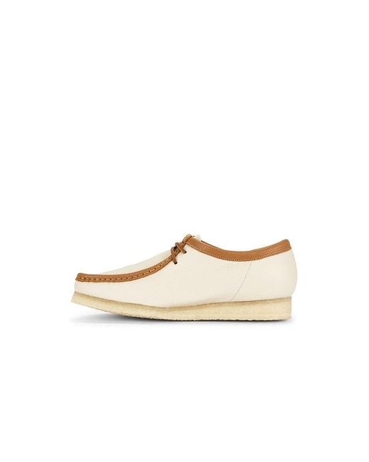 Clarks White Wallabee for men