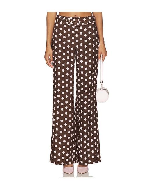 Cara Cara White Mayflower Pants