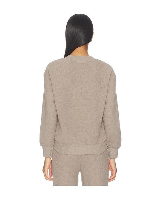 Negative Underwear Natural Waffle Knit Deep V