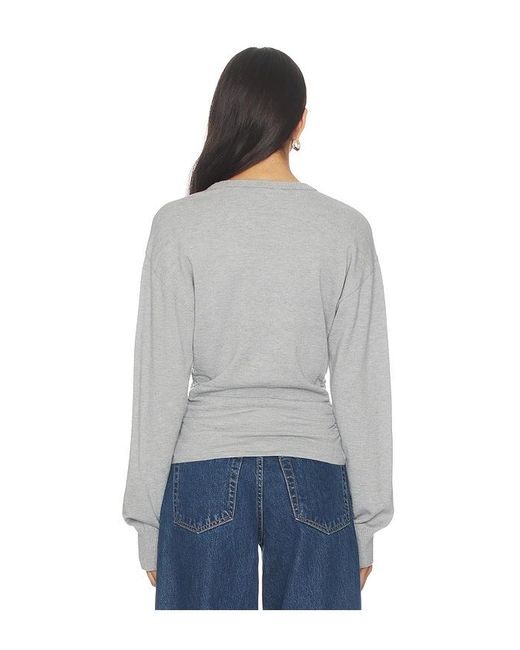 Lovers + Friends Gray Ebba Sweater