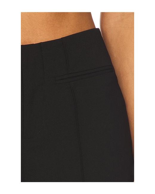 Sea Black Elisa Tropical Wool Capri Pant
