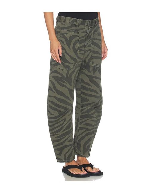 Nili Lotan Green Shon Pant