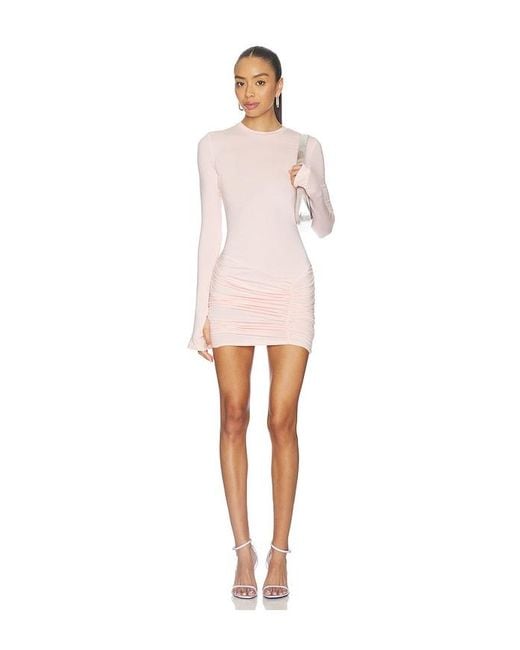 superdown Natural Anya Mini Dress