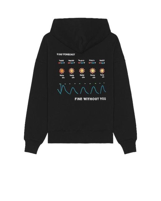 JUNGLES Black Fine Without You Hoodie for men
