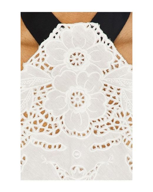 LPA White Chiara Mini Dress