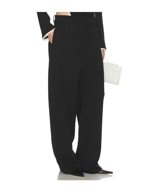 Helsa Black Straight Trouser