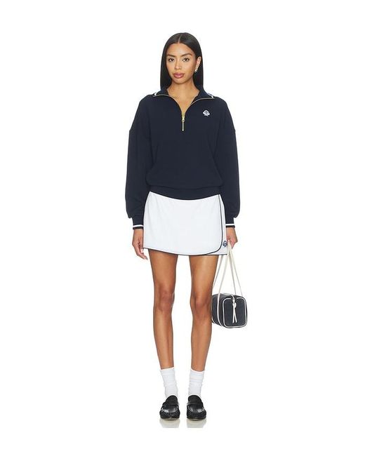 Varley White Anaya Mid Rise Skort