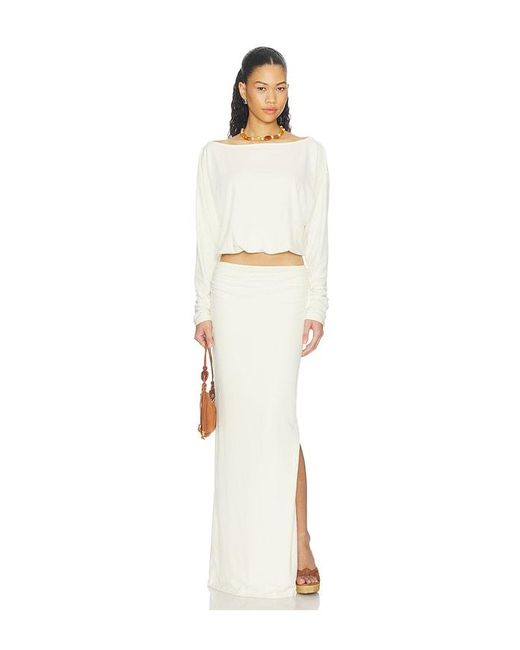 SNDY'S White Alira Top