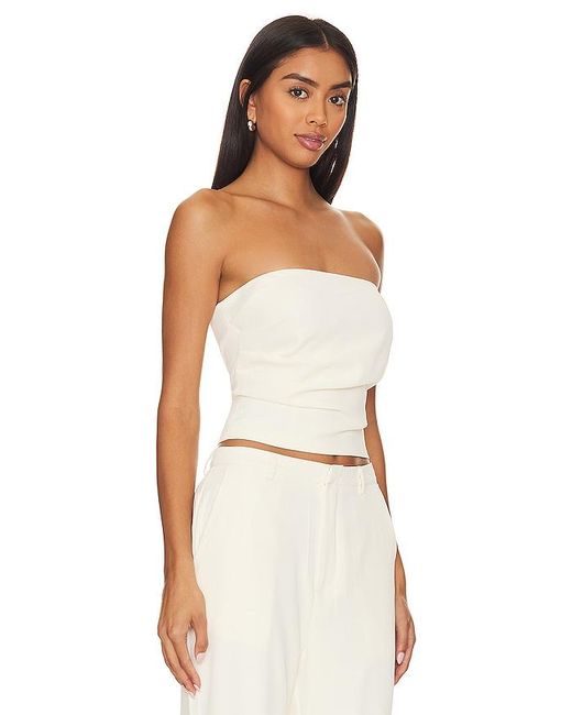 SNDY'S White Roma Top