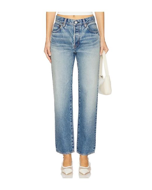Moussy Parkchester ストレート Blue