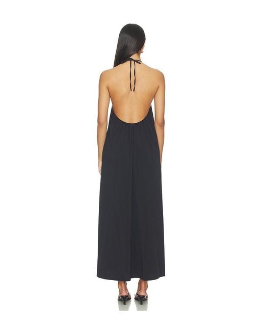 Beyond Yoga Blue Halter Dress