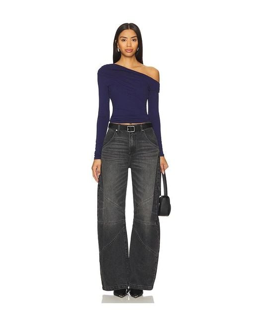 AFRM Blue Bria Top