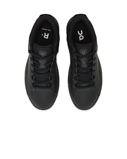 On Shoes Black The Roger Advantage Sneakers for men