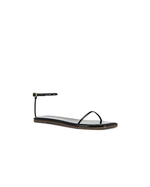 TKEES Black Twiggy Sandal
