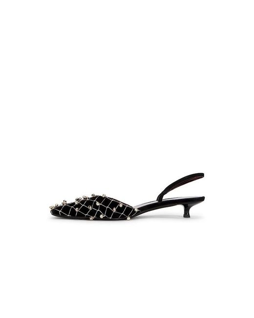 Tory Burch Black Bell Slingback Heel