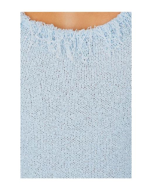 SNDY'S Blue Skyler Mini Dress