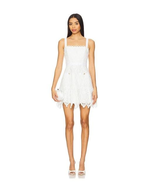 Saylor White Verena Dress
