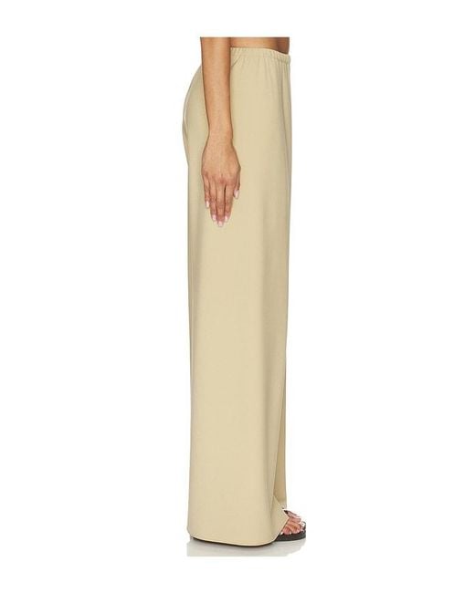 La Ligne Natural Crepe Colby Pants