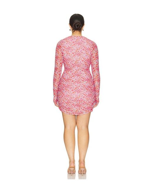 AFRM Pink Mirza Dress