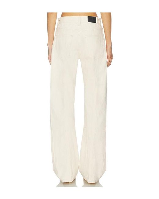 Helmut Lang White Ski Jean