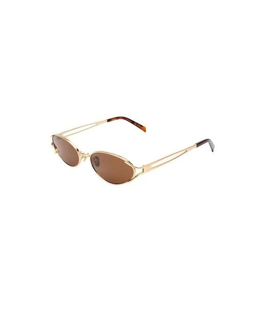 Luv Lou Metallic The Paloma Sunglasses