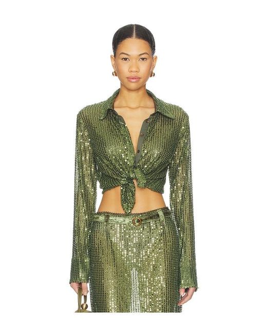 Siedres Green Sezanne Top
