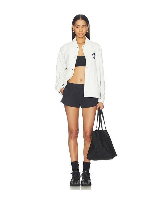 Khalhon White Garden Coach Jacket