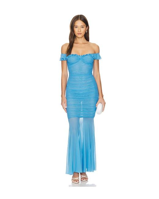 MAJORELLE Blue Khalyla Gown