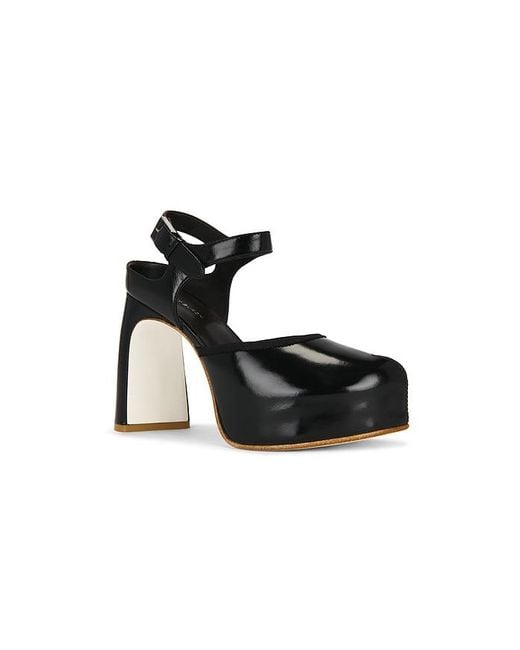 Tory Burch Black Peep Toe Platform