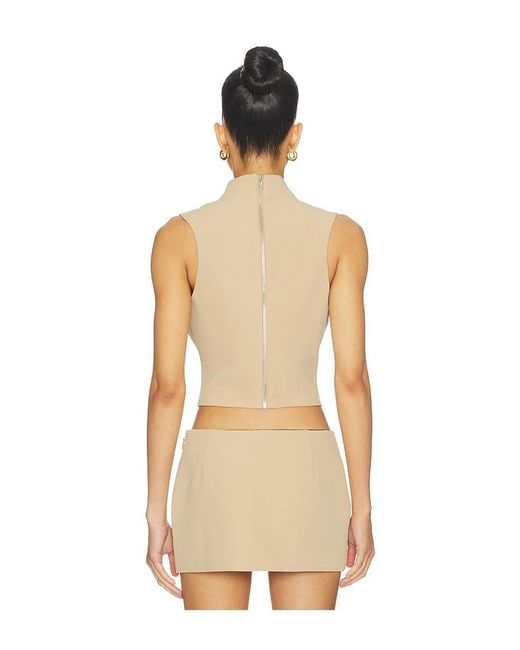 BY.DYLN Natural X Revolve Justine Top