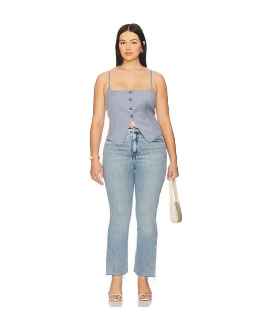 GOOD AMERICAN Blue Good Standard Kick Flare Jeans