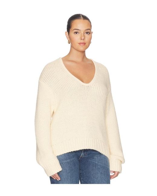 L'academie Natural 'Academie Kindall V Neck Sweater