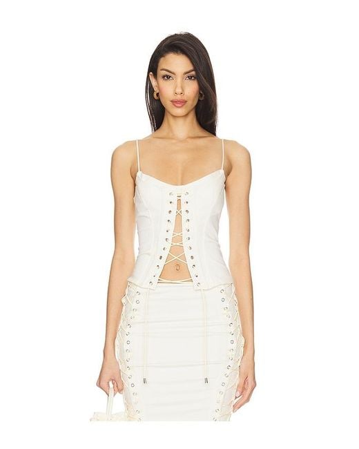 Camila Coelho Yasmina トップ White