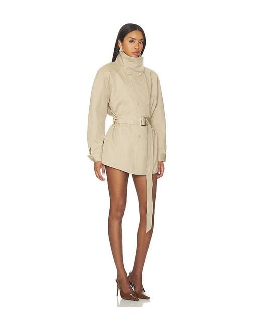 SER.O.YA Natural Camila Trench Jacket
