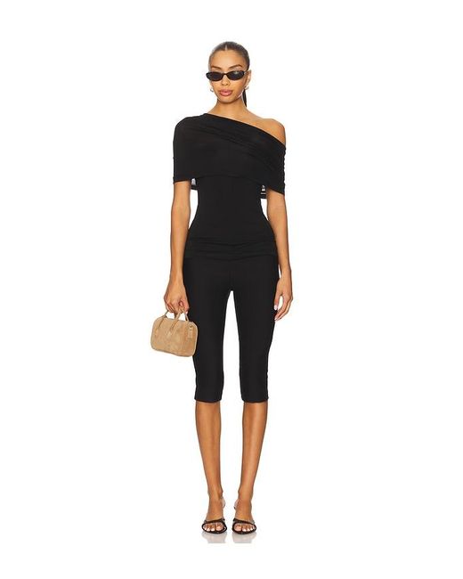 Helmut Lang Black Sash Top