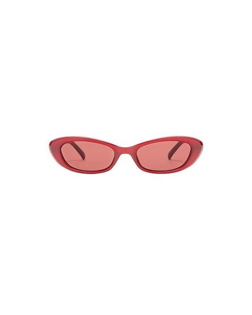Le Specs Red The Whisperer Sunglasses