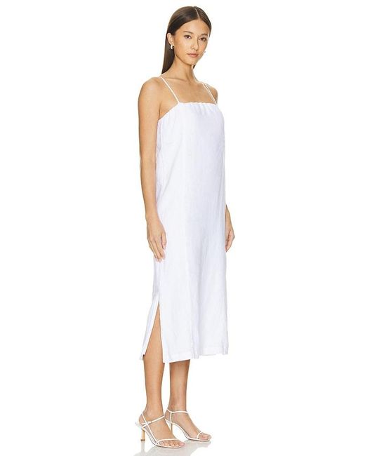 DONNI. White Linen Dress