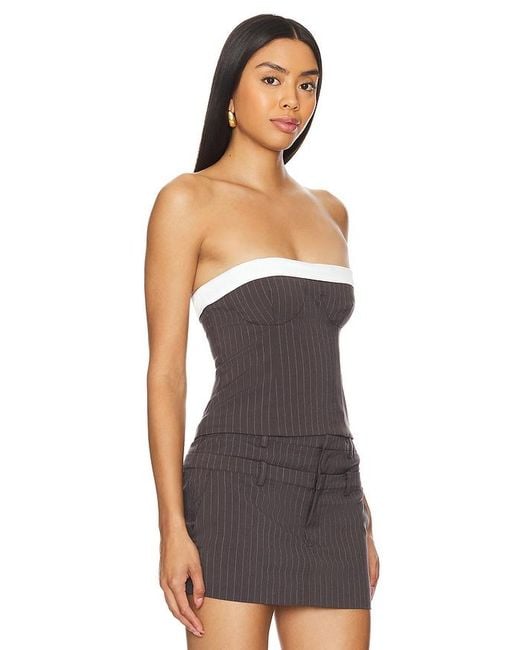 Lovers + Friends Black Ashley Top