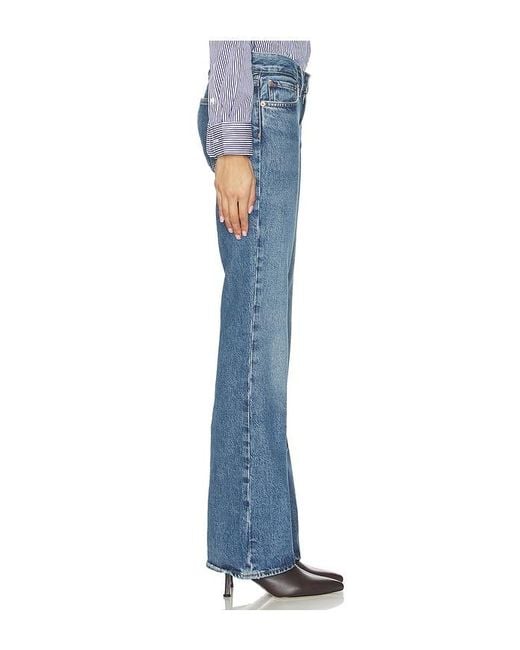 Agolde Blue Low Rise Boot Jeans