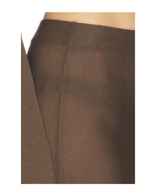 Lovers + Friends Natural Paisleigh Knit Midi Skirt
