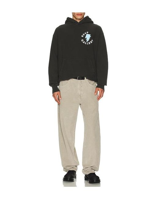 Agolde Black X Rsvp Gallery Easton Hoodie for men