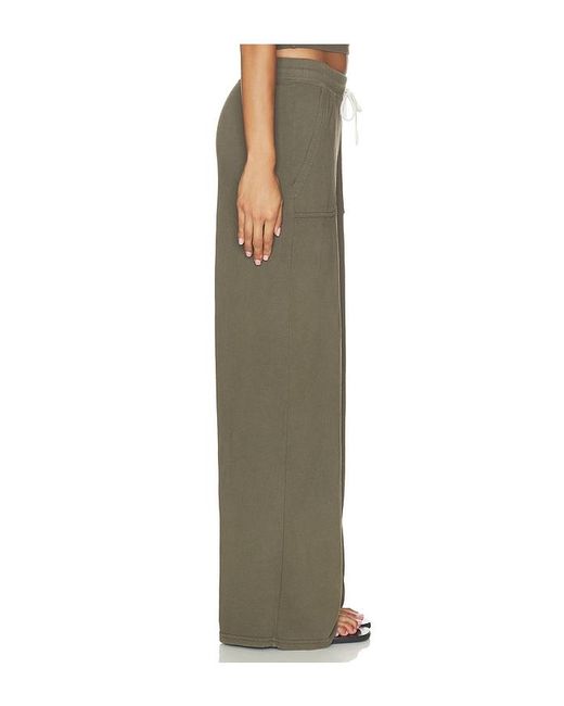PERFECTWHITETEE Green Noa Pocket Pant With Drawcord