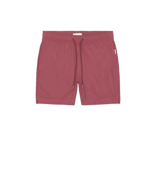 Onia Red Charles 5 Swim Trunk for men