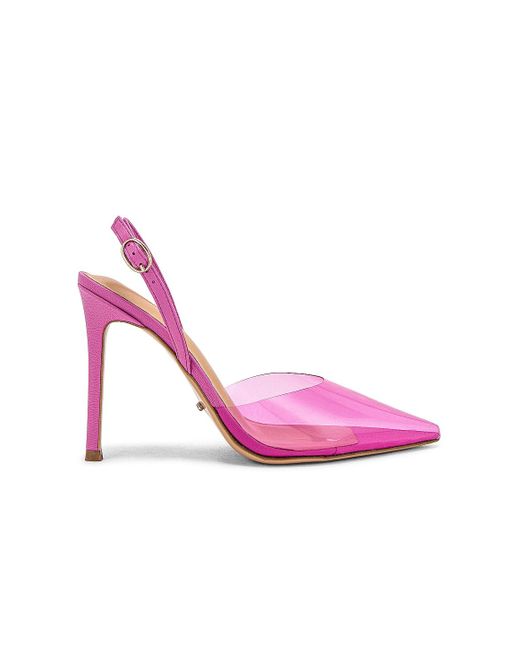 Tony Bianco Leather Lazer Heel in Pink | Lyst