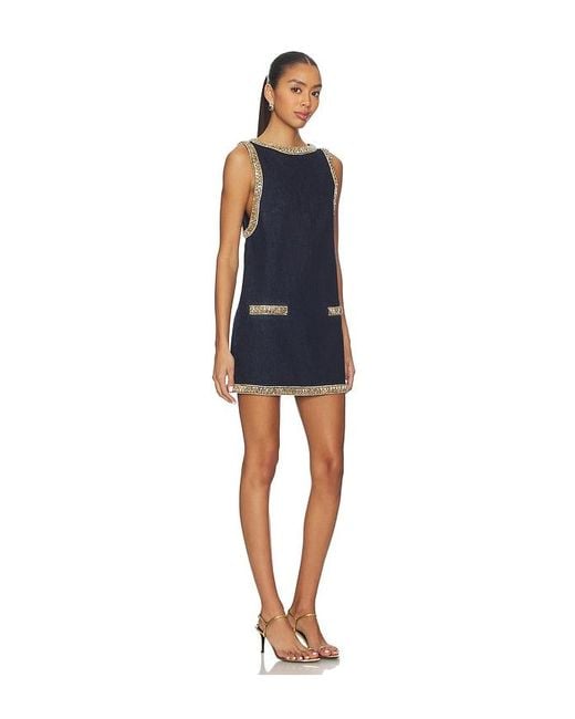 retroféte Blue Dorte Dress