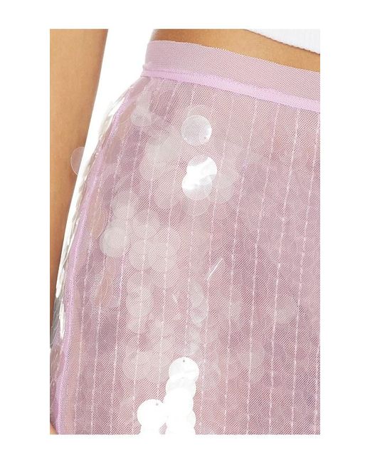 NonChalant Label White Olivia Skirt