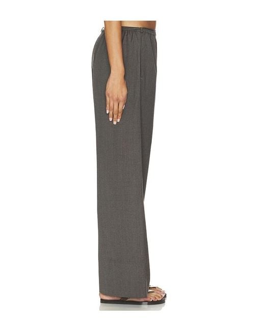 St. Agni Gray Wool Everyday Pants