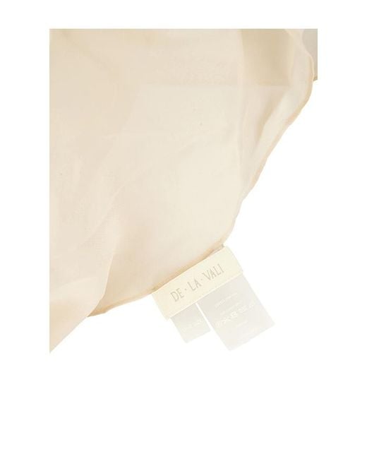 De La Vali White Lyra Veil